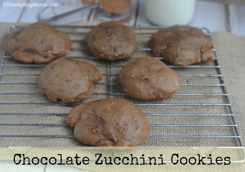 Chocolate Zucchini Cookies