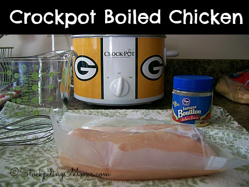Crockpot Boiled Chicken