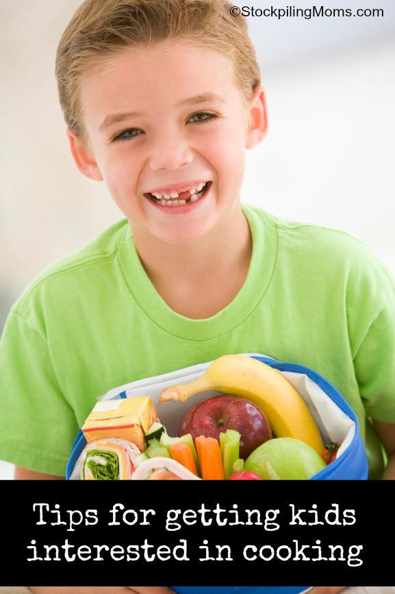 Tips for getting kids interested in cooking