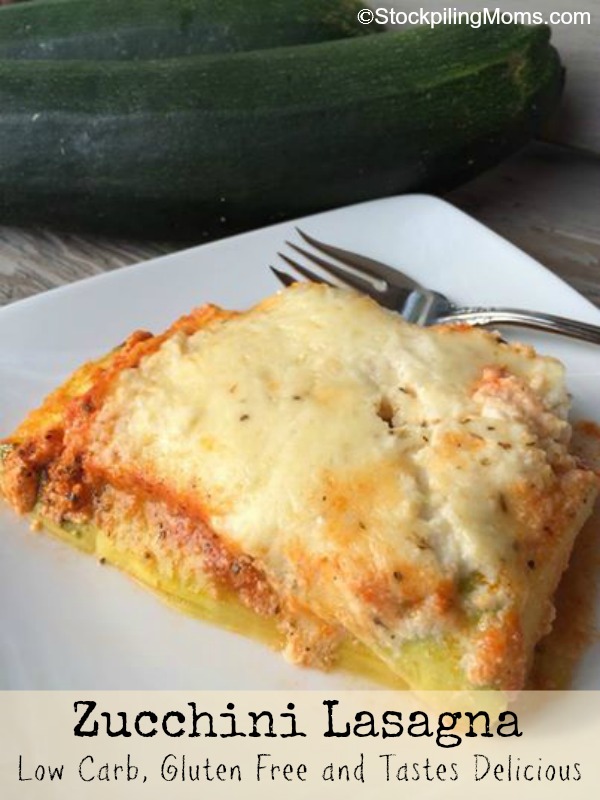 Zucchini Lasagna