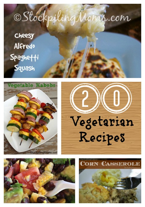 20 Vegetarian Recipes