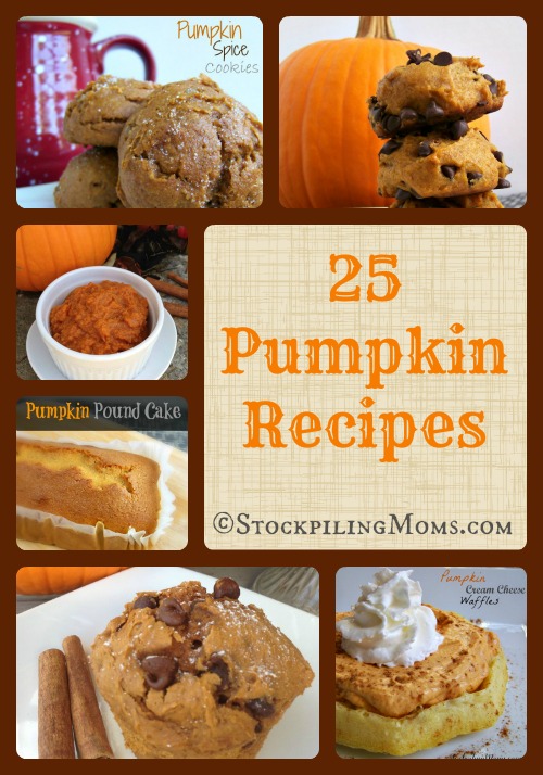 25 Pumpkin Recipes
