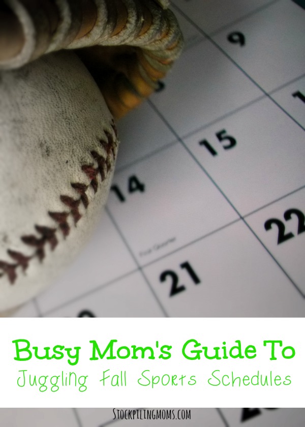 Busy Mom’s Guide to Juggling Fall Sports Schedules