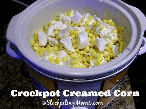 Slow Cooker Creamed Corn