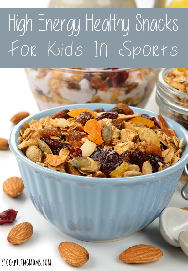 High Energy Healthy Snacks For Kids In Sports