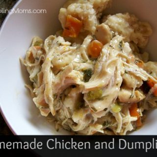 Homemade Chicken and Dumplings - STOCKPILING MOMS™