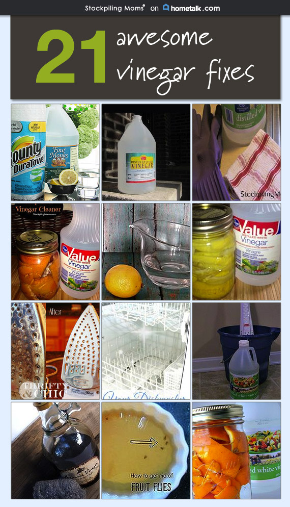 21 Awesome Vinegar Fixes