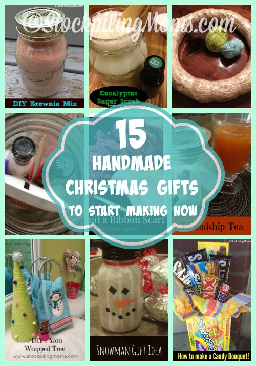 15 Handmade Christmas Gifts to Start Making Now - STOCKPILING MOMS™