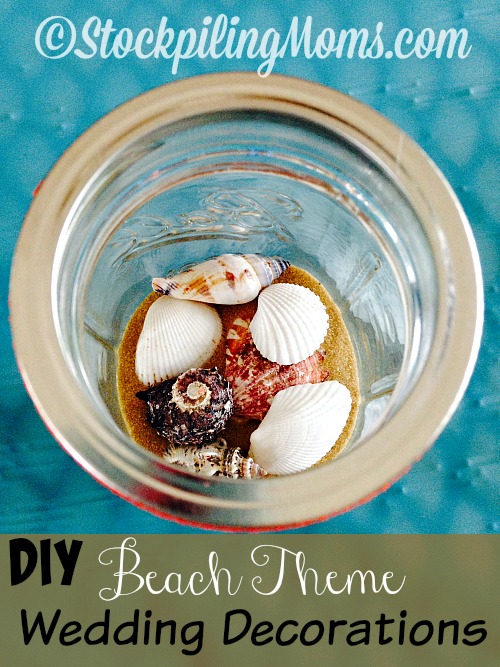 DIY Beach Theme Wedding Decorations