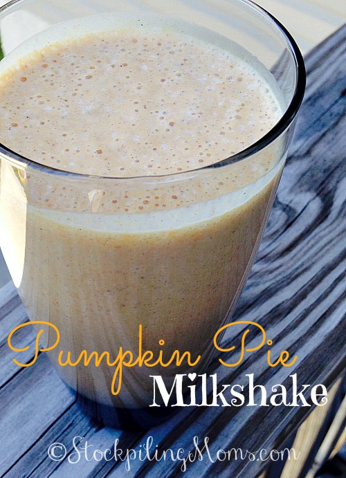 Pumpkin Pie Milkshake