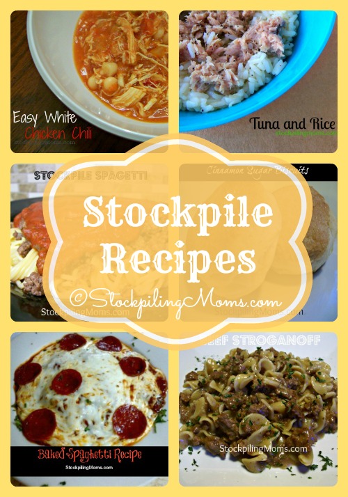 Stockpile Recipes – Recipes That You Make For Very Little Money