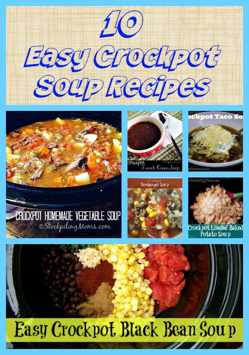 10 Easy Crockpot Soup Recipes
