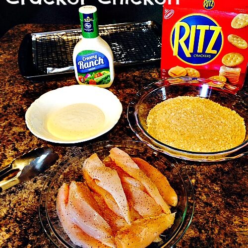 Easy 3 Ingredient Ritz Cracker Chicken Stockpiling Moms