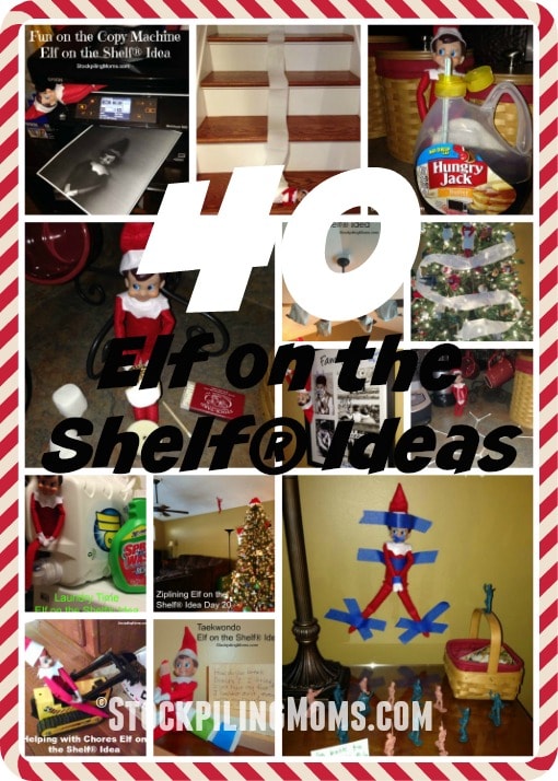 Elf On The Shelf Ideas - STOCKPILING MOMS™