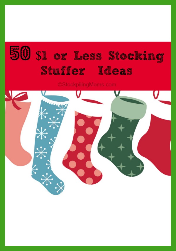 50 $1 or Less Stocking Stuffer Ideas