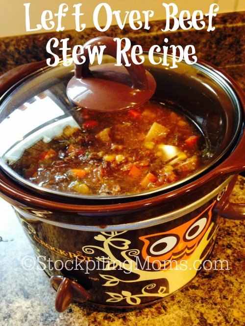 Left Over Beef Stew Recipe