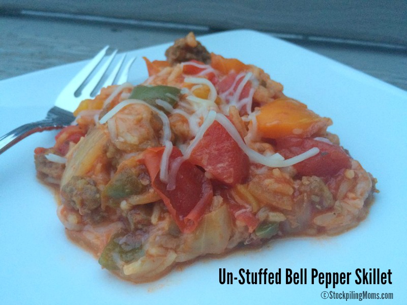 Un-Stuffed Bell Pepper Skillet