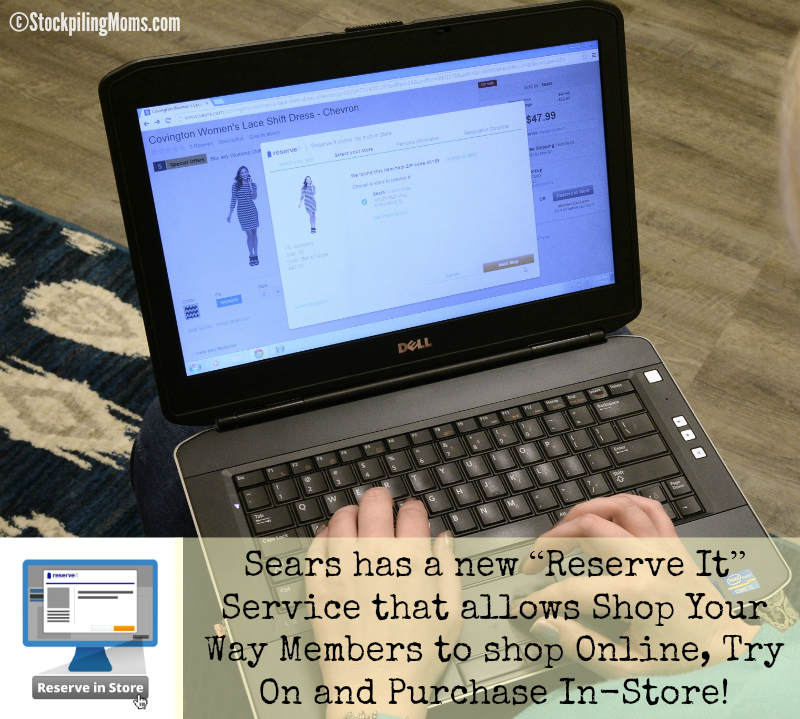Sears offers a new Reserve It service to Shop Your Way Rewards Members