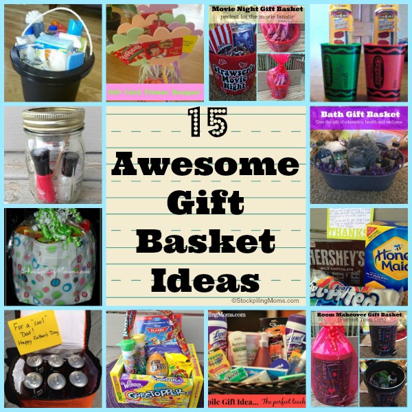 15 Awesome Gift Basket Ideas