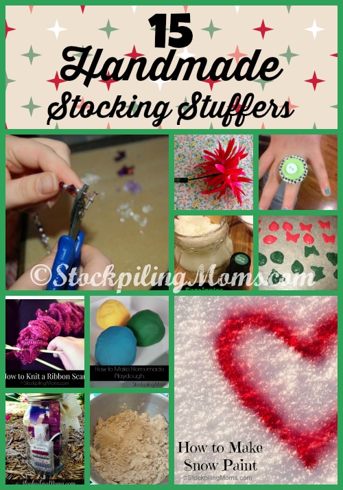 15 Handmade Stocking Stuffers