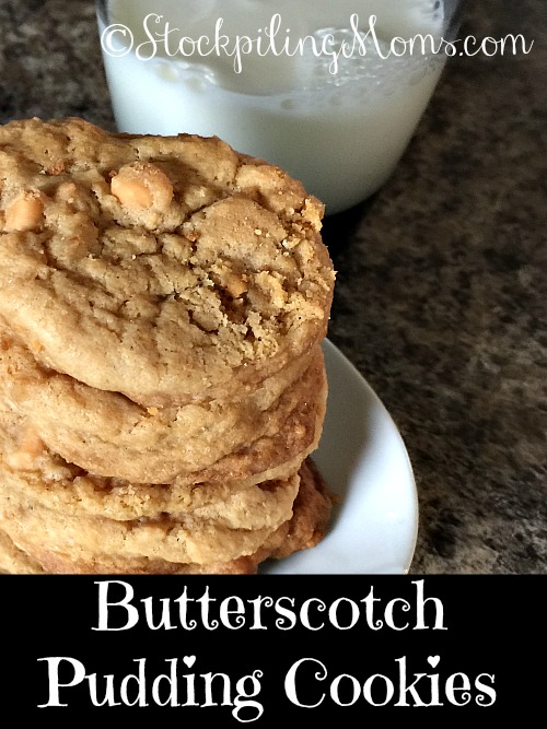 Butterscotch Pudding Cookies