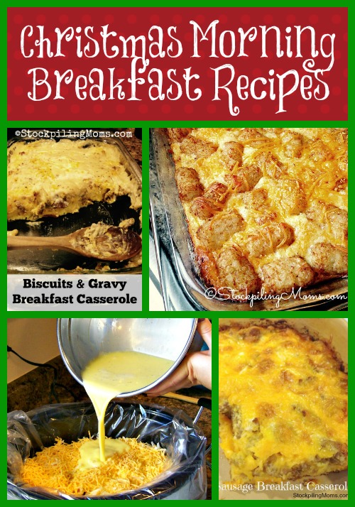 Christmas Morning Breakfast Recipes