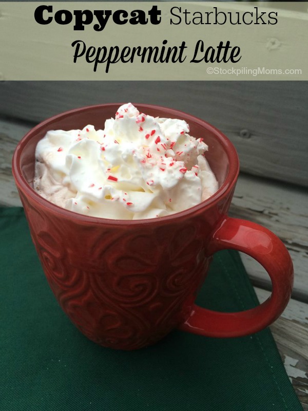 Copycat Starbucks Peppermint Latte