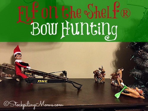 Elf on the Shelf Bow Hunting