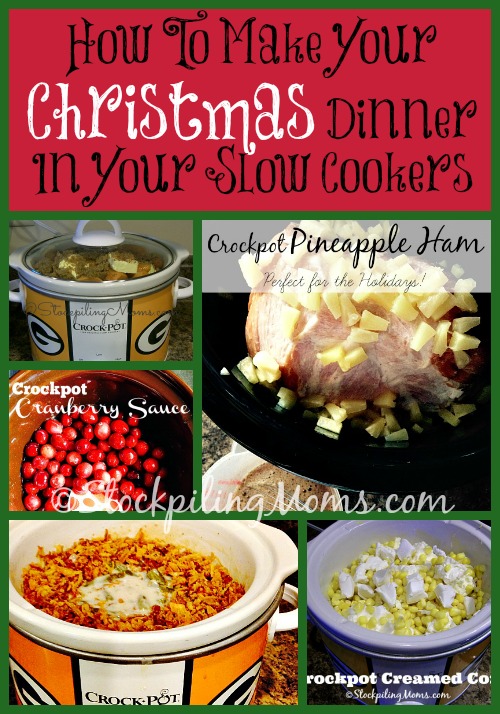 How to Save Time and Space on Christmas Day With Your Slow Cooker