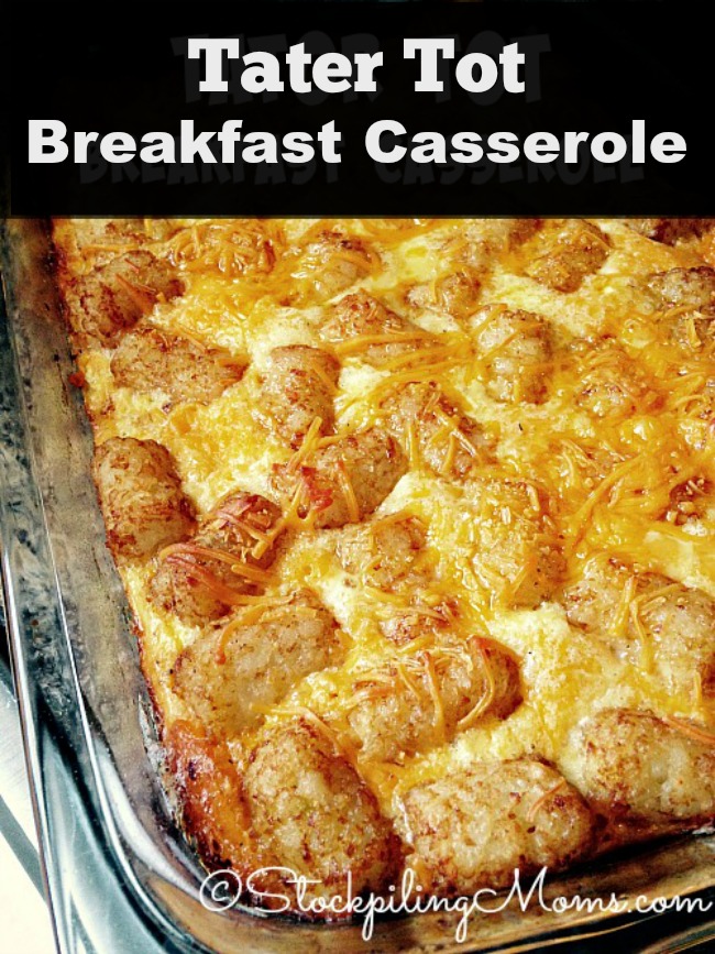 Air Fryer Tater Tot Breakfast Casserole Recipe