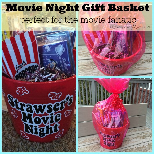 Movie Night Gift Basket Stockpiling Moms