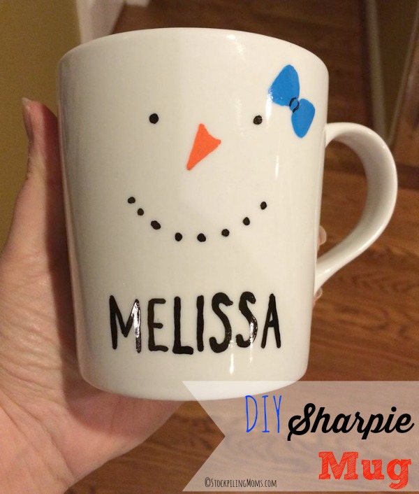 diy sharpie mug christmas