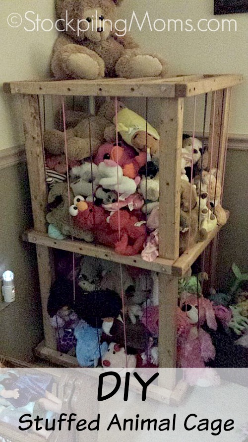 DIY Stuffed Animal Cage