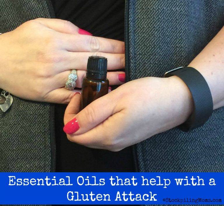 Essential Oils that help with a Gluten Attack