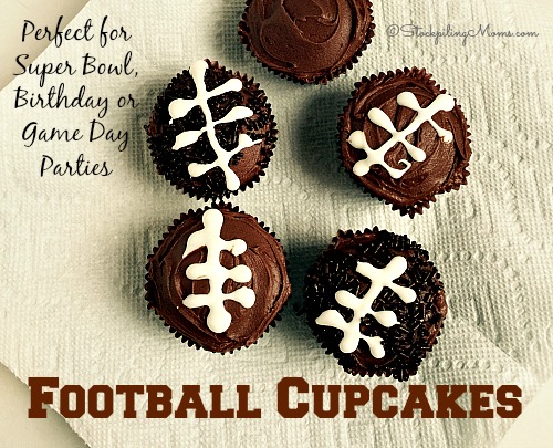 Football Cupcakes – Perfect For Game Day