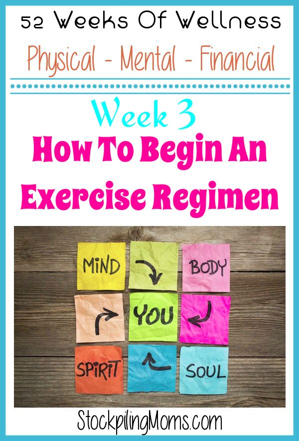 How To Begin An Exercise Regimen