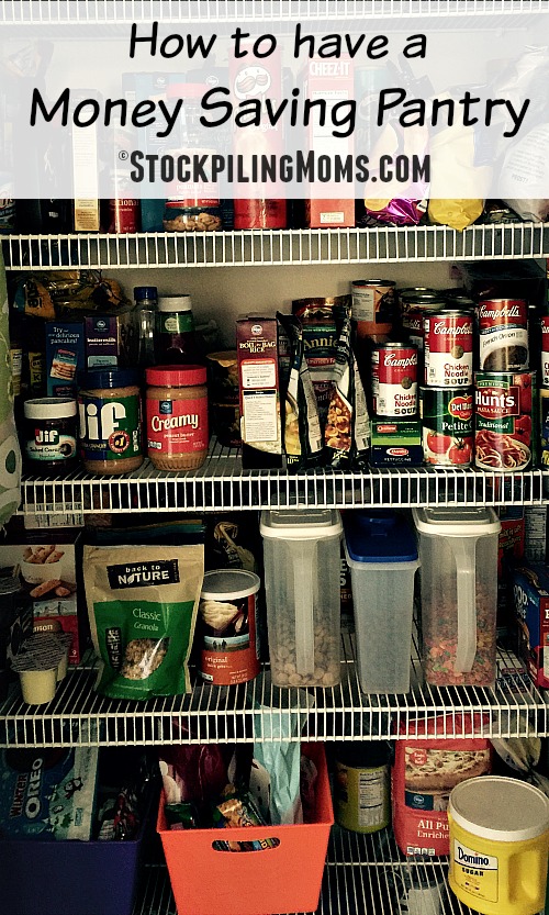 How to have a Money Saving Pantry