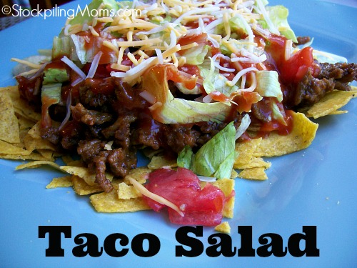 Taco Salad - STOCKPILING MOMS™