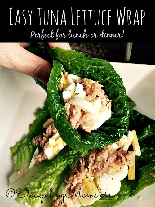 Easy Tuna Wrap – A Couple Cooks