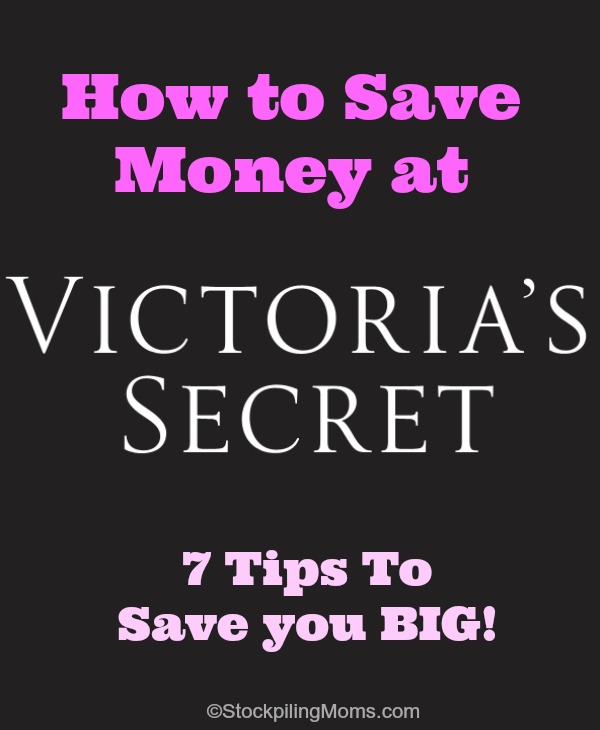 How to Save Money at Victoria’s Secret