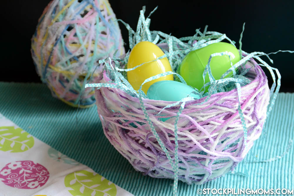 Sugar String Eggs and Baskets