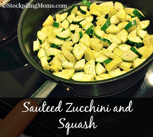 Sauteed Zucchini and Squash
