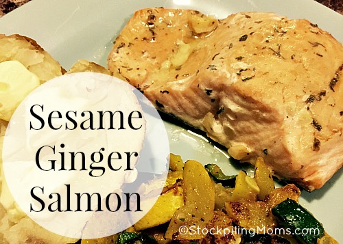 Sesame Ginger Salmon