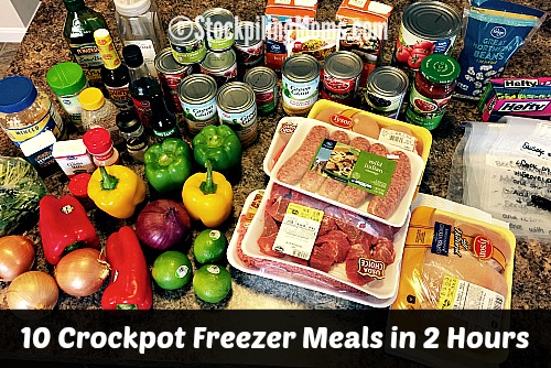 10 Simple Crockpot Freezer Meals (Recipe Included)