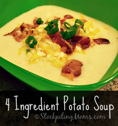 4 Ingredient Potato Soup