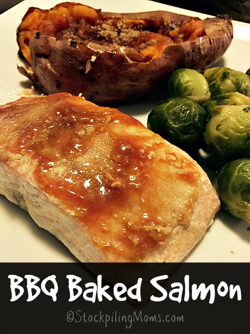 BBQ Baked Salmon