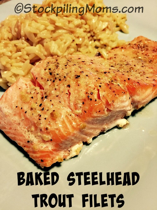 Baked Steelhead Trout Filets