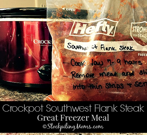 Crockpot Southwest Flank Steak