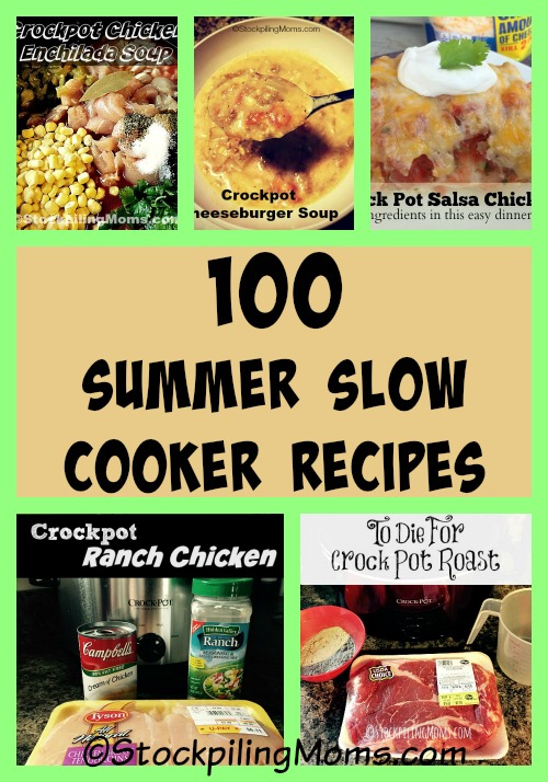 100 Summer Slow Cooker Recipes