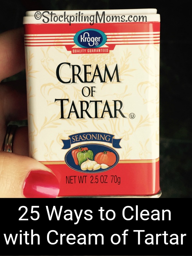 25 Ways to Clean with Cream of Tartar